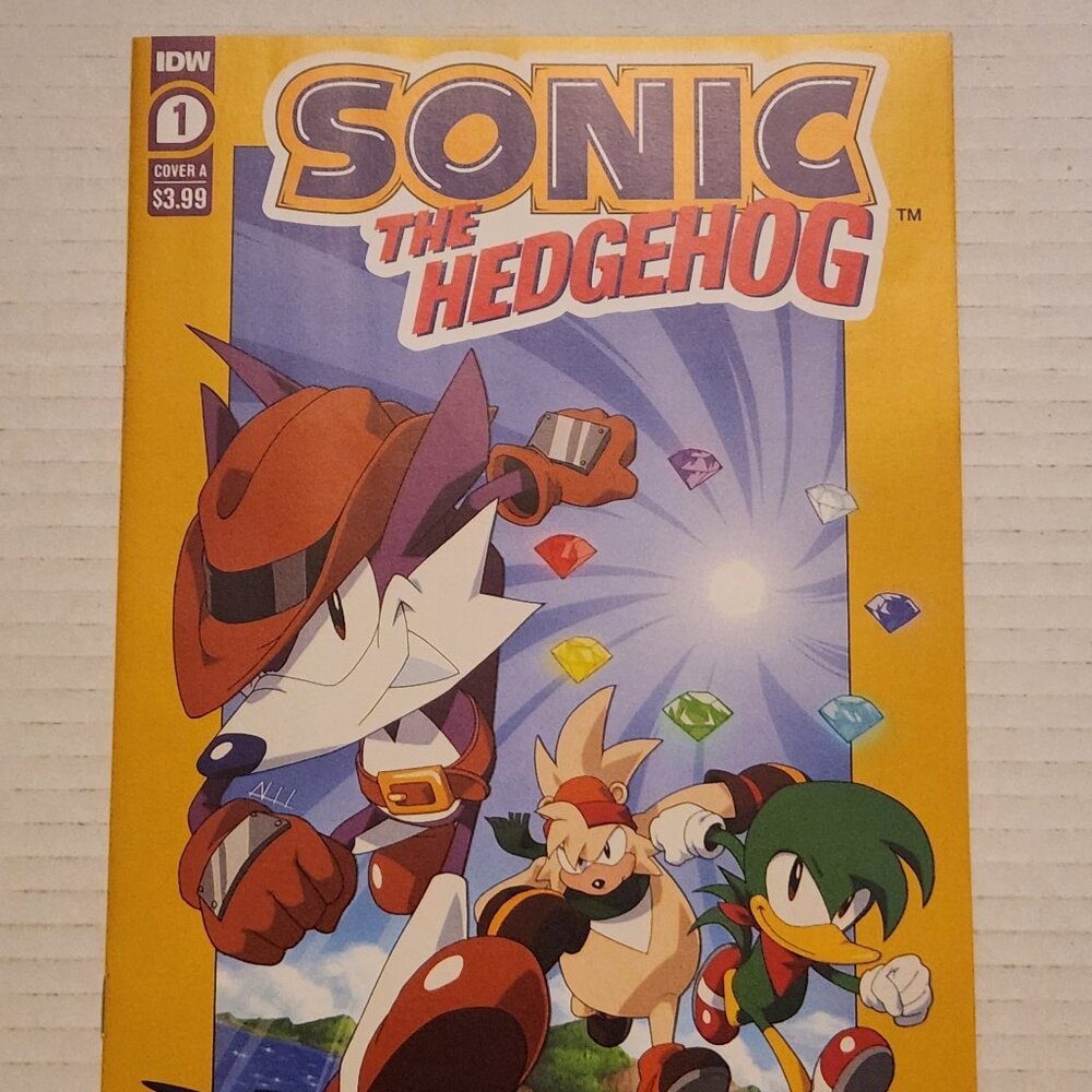 Sonic the Hedgehog: Fang The Hunter #1A (2024) IDW Publishing, Hammerstrom Cvr